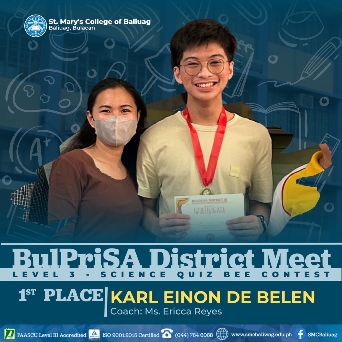 BulPriSA Poster for Science Winners