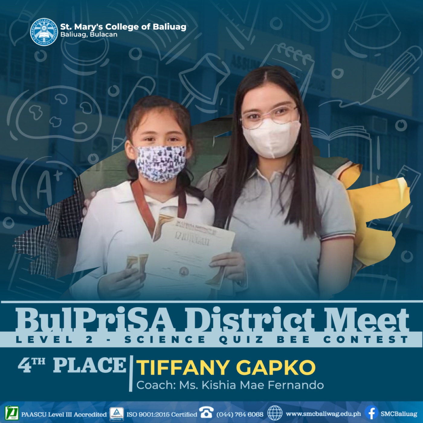 BulPriSA Poster for Science Winners