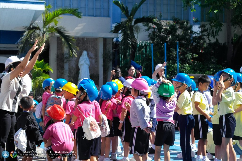ST. MARY’S PARTICIPATES IN NATIONWIDE SIMULTANEOUS EARTHQUAKE DRILL