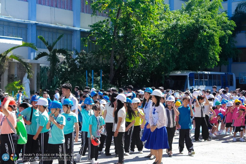 ST. MARY’S PARTICIPATES IN NATIONWIDE SIMULTANEOUS EARTHQUAKE DRILL