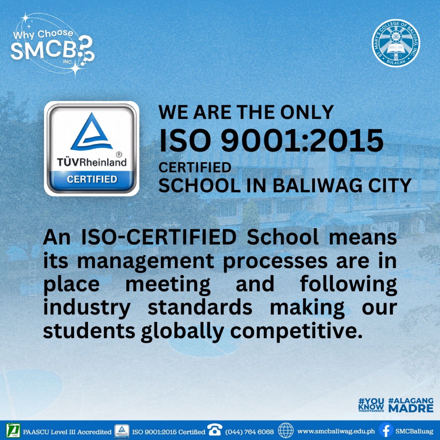 Reasons to Study at SMCB · 4